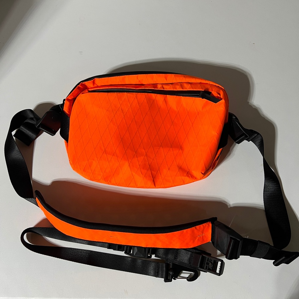 Alpaka Go Sling Pack Electric Orange X-Pac Crossbody Bag